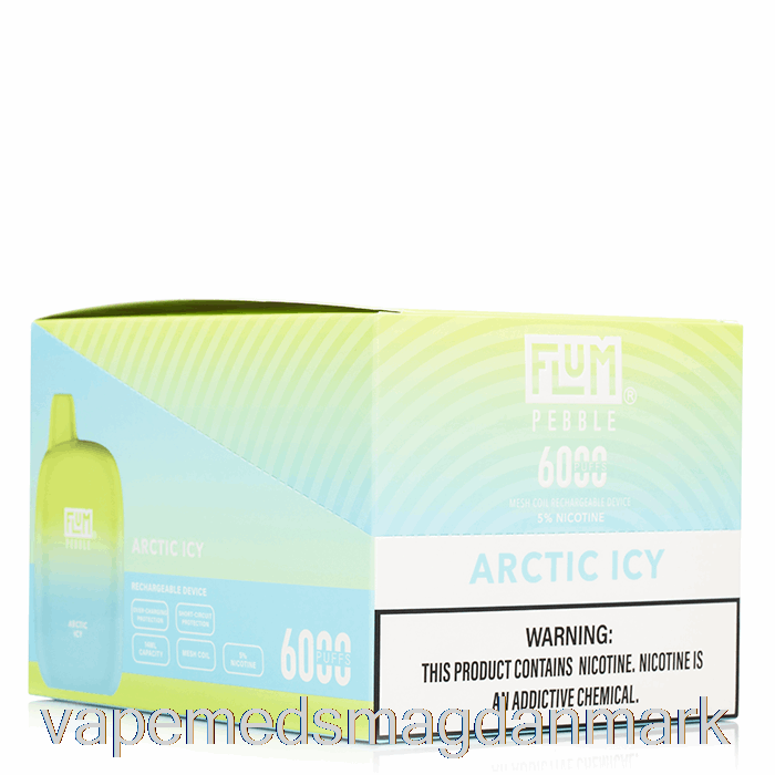 Vape Væske [10-pack] Flum Pebble 6000 Engangs